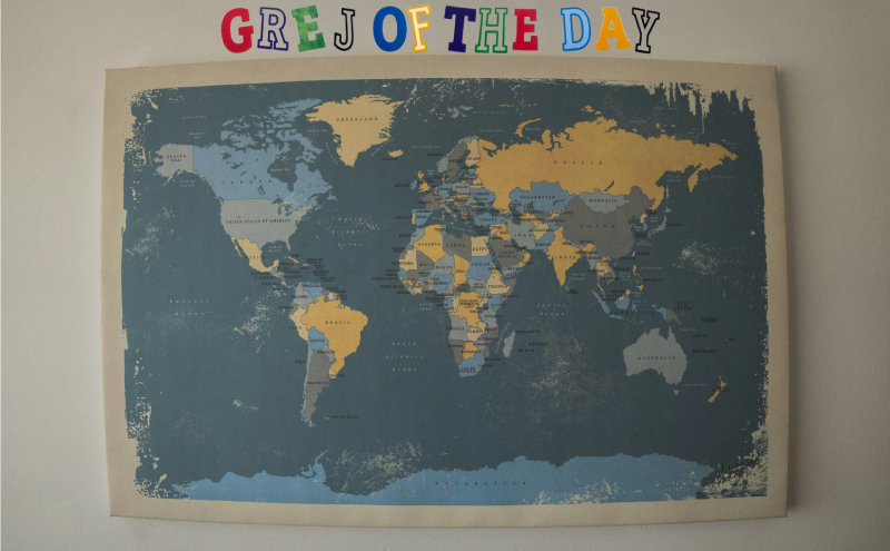 Grej of the Day - Verdenskart